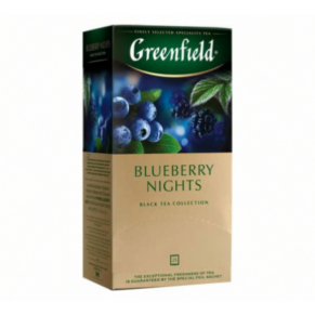Чай черный «Greenfield» “Blueberry Nights”, 25пак.