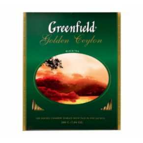 Чай черный «Greenfield» Golden Ceylon, 100пак.