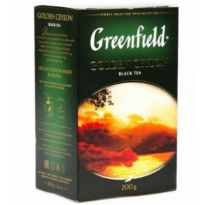 Чай черный «Greenfield» Golden Ceylon крупнолистовой, 200г