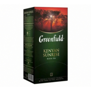 Чай черный «Greenfield» Kenyan sunrise, 25пак.