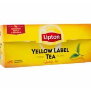 Чай черный «Lipton» Yellow label, 25пак.