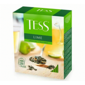 Чай «TESS» Lime зеленый, 100 пак