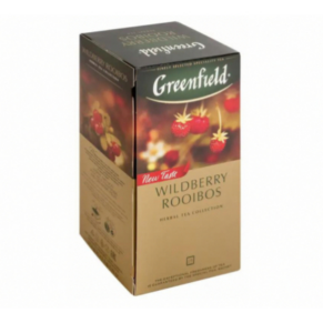 Чай травяной «Greenfield» “Wildberry Rooibos”, 25пак.