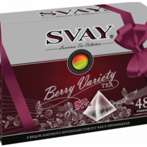 Набор чая «SVAY» Berry Variety, 48 пак.