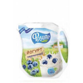 Йогурт питьевой “Фруате” черника 450г