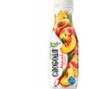 Йогурт «Слобода» персик, 260г (бутылка)