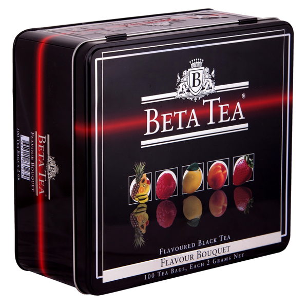 Чай черный «Beta Tea» ассорти вкусов, 100пак.