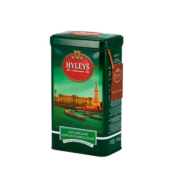 Чай «Hyleys» Королевский купаж ж/б, 125г