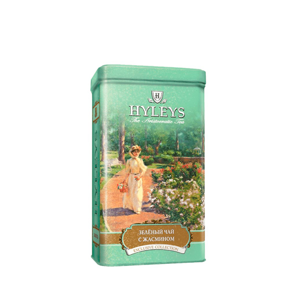 Чай «Hyleys» Зеленый с жасмином ж/б, 125г