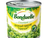 Горошек «Bonduelle» зеленый “Нежный”, 400г