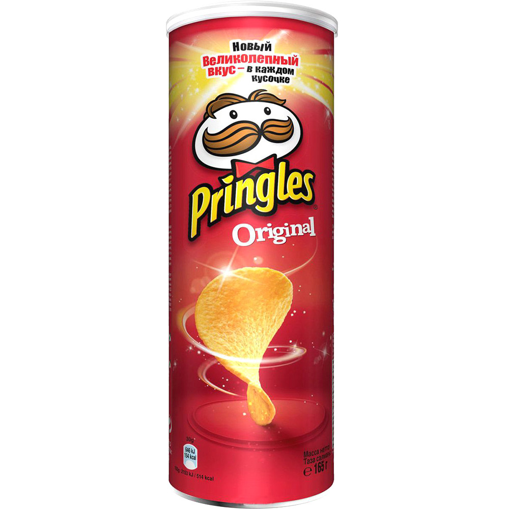 Картофельные чипсы «Pringles» Original, 165г
