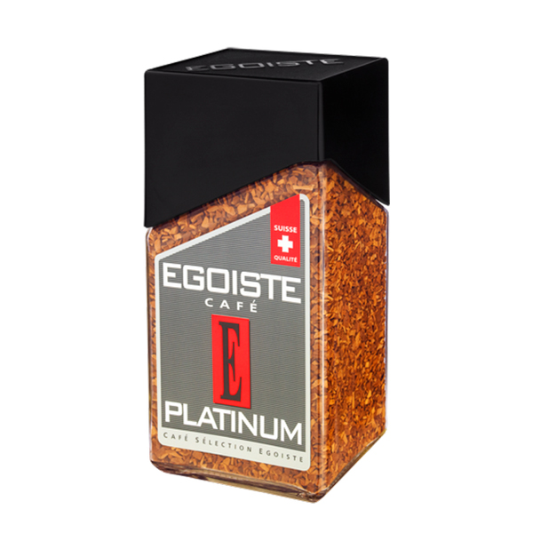 Кофе «Egoiste» Platinum молотый в растворимом, 100г