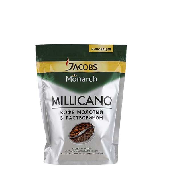 Кофе «Jacobs» Millicano молотый в растворимом, 75г