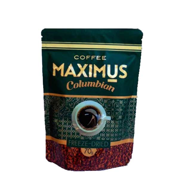 Кофе «Maximus» Columbian растворимый сублимированный, 70г