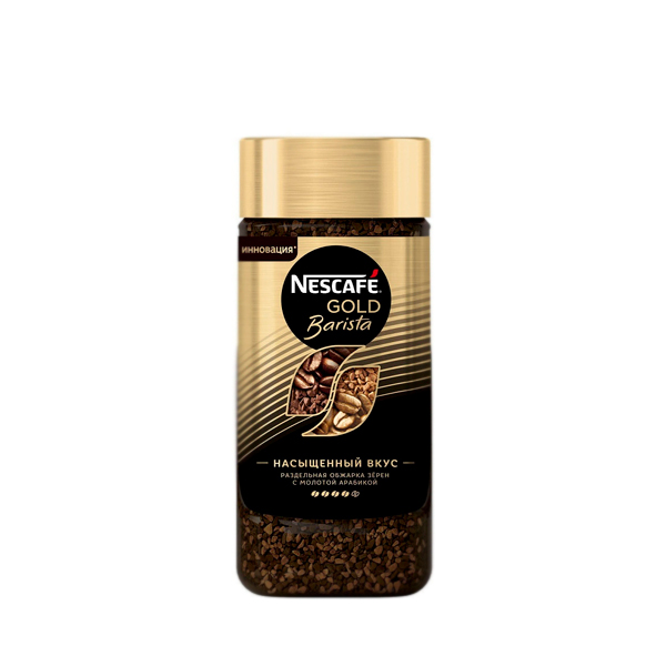 Кофе «Nescafe» Gold Barista молотый в растворимом, 85г