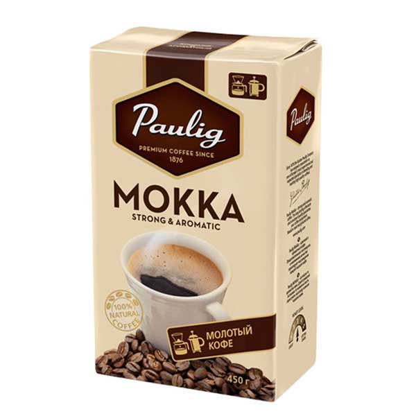 Кофе «Paulig» Mokka молотый для заваривания в чашке, 250г