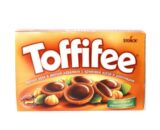 Конфеты «Toffifee» с лесным орехом, карамелью и шоколадом, 125г