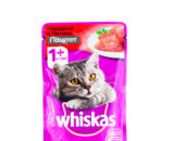 Корм для кошек Whiskas говядина и печень паштет, 75г