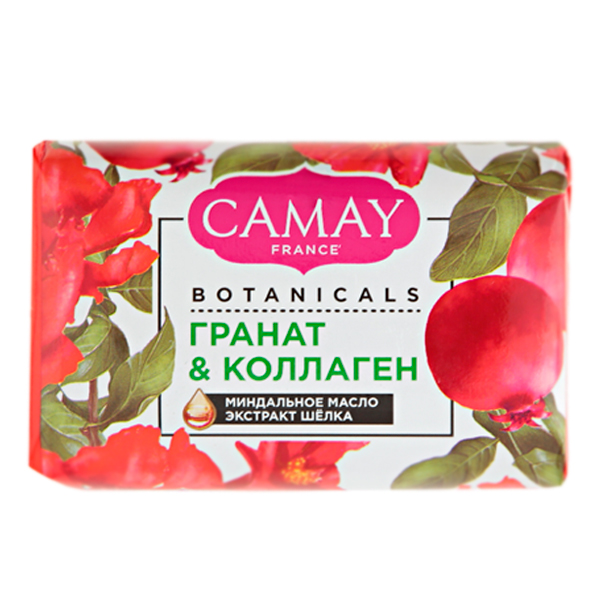 Кусковое мыло «Camay» “Гранат & Коллаген”, 85г