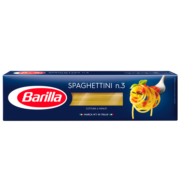 Макароны «Barilla» Spaghettini n.3 (спагетти) 450г