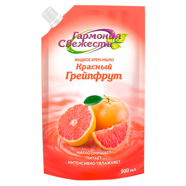 Мыло жидкое «Гармония» свежести грейпфрут, 500мл
