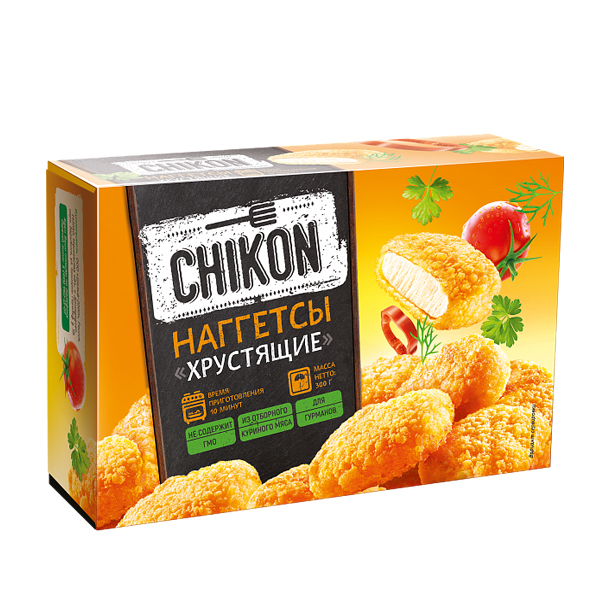 Наггетсы куриные «Chikon» Хрустящие, 300г