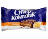 Печенье-сэндвич Konti Супер-«Контик» со сгущенкой ! 100г