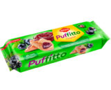 Печенье слоеное с дженом «Яшкино» “Puffitto original” черная смородина, 125г