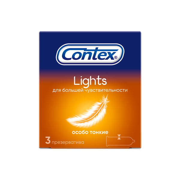 Презервативы «Contex» особо тонкие, 3шт
