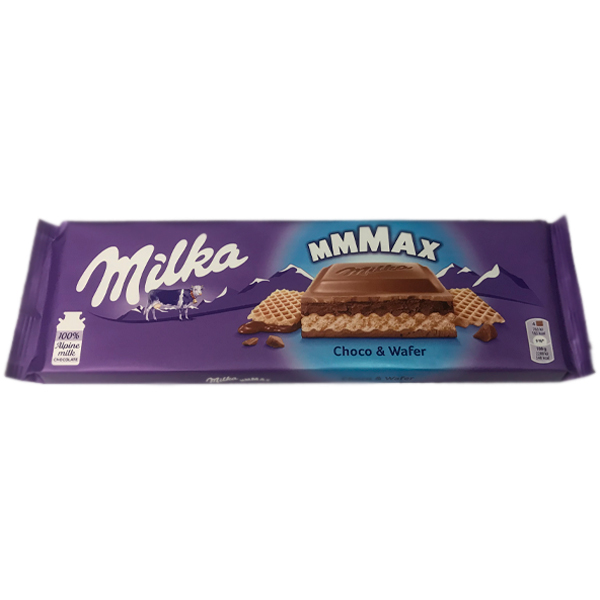 Шоколад «Milka» MMMAX Choco &amp- Wafer, 300г