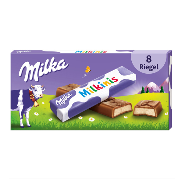 Шоколад «Milka» молочный Milkinis, 87г