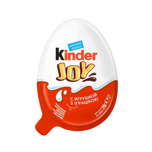 Шоколадное яйцо «Kinder Joy», 20г